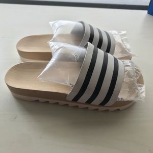 adidas wood slides